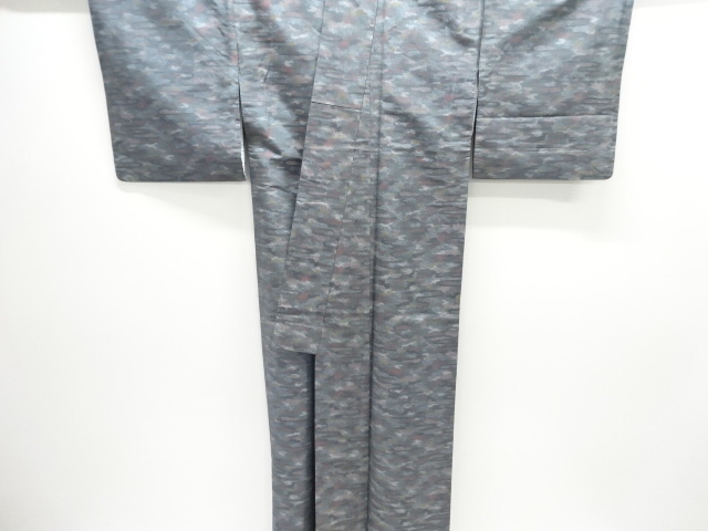  霞模様織り出し西陣お召着物